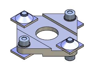 Cross joint Connector 30x30