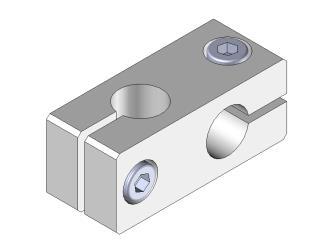 Cross joint Connector tube 12x12