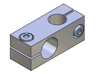 Cross joint Connector tube 16x20