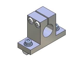 Conector ómega para tubo 20 X