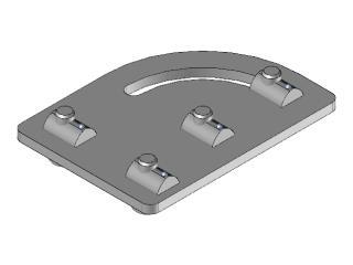 Verbindung verstellbar 0-90° Profil 20x20