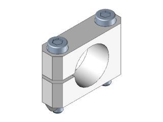 Cross connector round 20 5