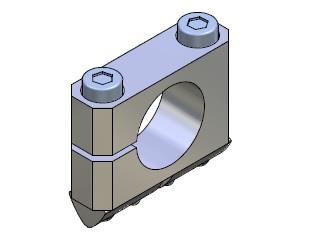 Cross connector round 20 6