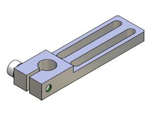 Klemmstück verstellbar 10