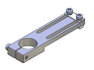 Klemmstück verstellbar 30 X