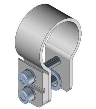 Steel mounting bracket GN05-pl
