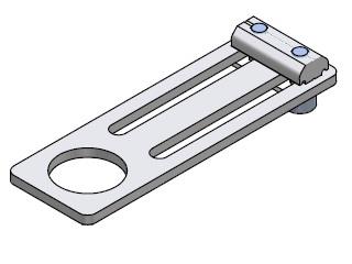 Staffa passaparete 20 X