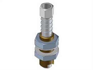 Nierotacyjny adapter ssawki z gwintem M20 25