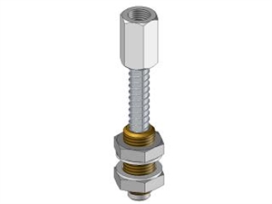 Nierotacyjny adapter ssawki z gwintem M12 20