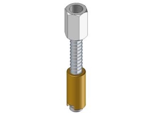 Nierotacyjny adapter ssawki gladki  12 20 G 18