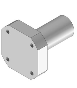 Adapter für Kompaktzylinder 16