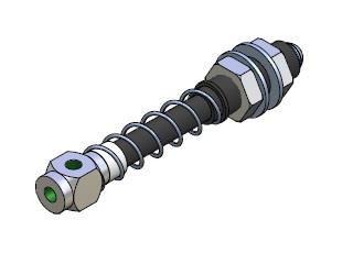 Soporte Roscado de Muelle para Ventosas M10 30