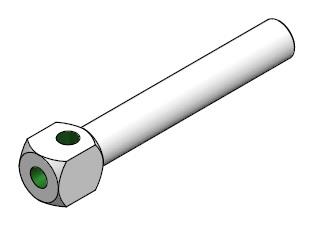 Brazo portaventosa - Rígido 16