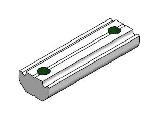 Channel nut for Profile M4 25