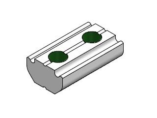 Channel nut for Profile M5 10