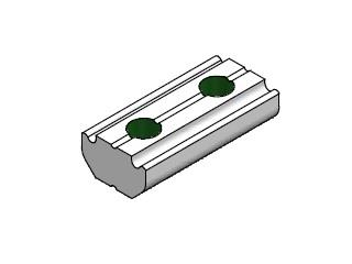 Channel nut for Profile M5 12