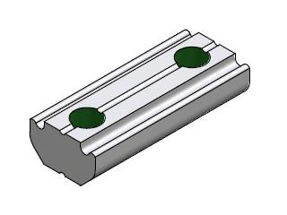 Channel nut for Profile M5 17