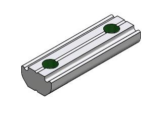 Channel nut for Profile M5 22