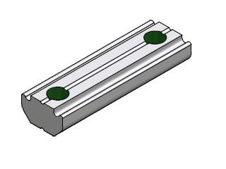 Channel nut for Profile M5 25