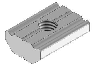 Channel nut for Profile M5