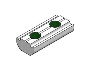 Channel nut for Profile M6 12