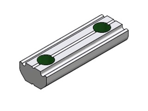 Nutenstein für Profile M6 22