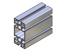 Profile 80x40 1000 mm