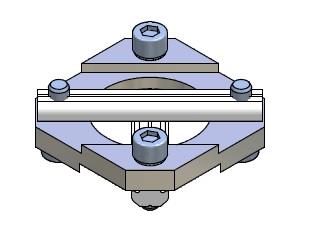 Cross joint connector 40x40