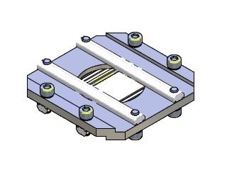 Cross joint connector 80X80