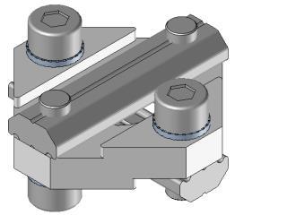 Cross joint connector 18X18