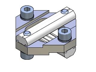 Cross joint connector 25x25