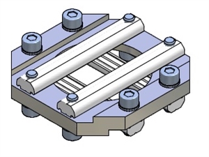 Cross joint connector 50x50