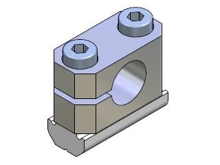 Cross connector round 10 X