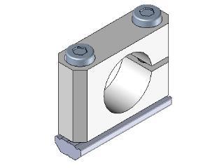 Cross connector round 20 X