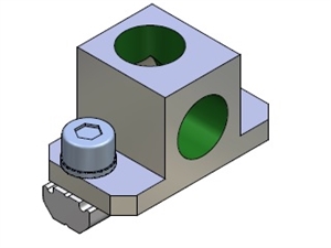 Clamp for vacuum cup G14 G14