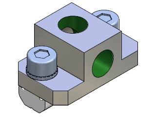 Clamp for vacuum cup G18 G18