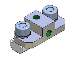 Clamp for vacuum cup M5 M5