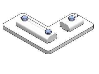 Lacznik L 25x25