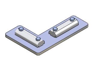 Conexión tipo L X 25x25