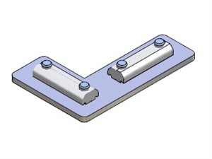 Connector L-Style X 25x25