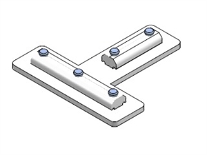 Profilverbinder T-Form 25X25