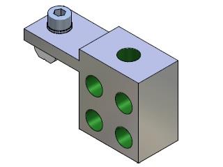 Air vacuum manifold JU 1 IN 8 OUT