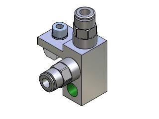 Verteilerblock X 1 IN 4 OUT