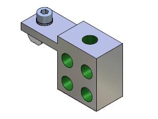 Air vacuum manifold X 1 IN 8 OUT