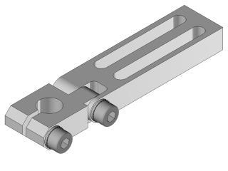 Long angle clamp - swivel head 10