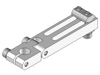 Long angle clamp - swivel head 10 X