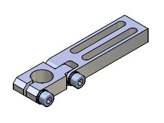 Pieza de apriete en escuadra con Articulación 14