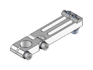 Long angle clamp - swivel head 14 5-pl