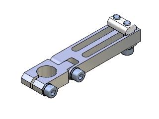 Pieza de apriete en escuadra con Articulación 14 X