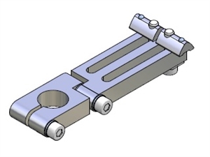 Long angle clamp - swivel head 16 6-pl